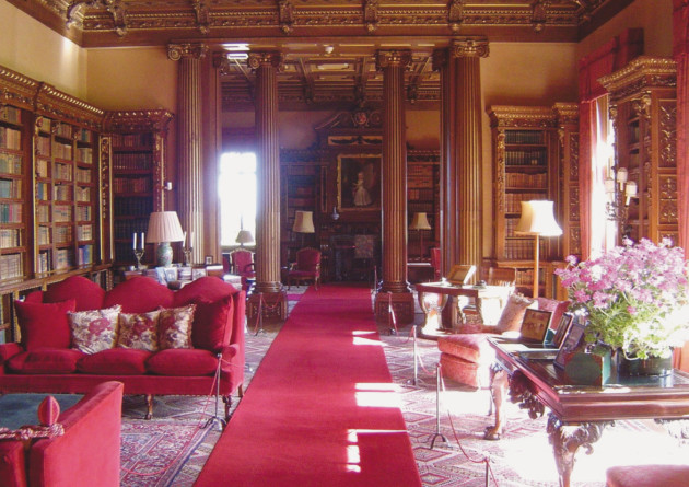 Highclere Castle, Library