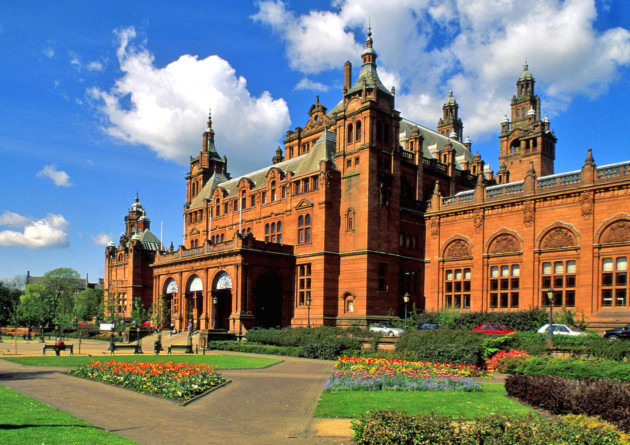 The Kelvingrove has 22 themed galleries displaying 8000 objects, brought together from across Glasgow Museums’ rich collections