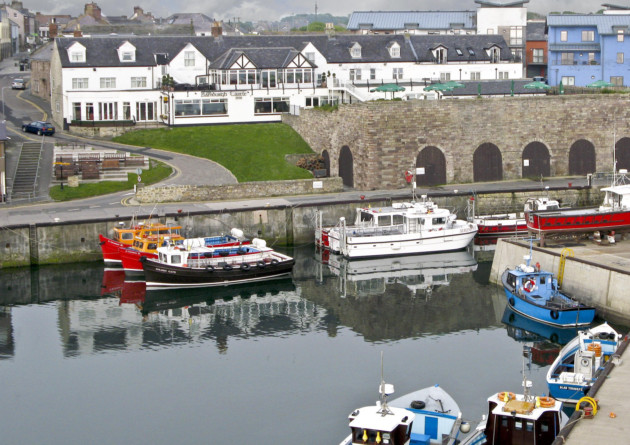 Seahouses harbour (and The Bamburgh Castle Inn) Photo: Impact PR