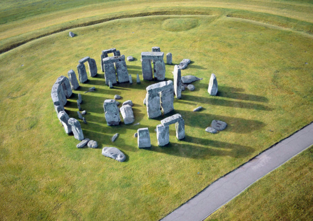 Stonehenge aerial. © English Heritage
