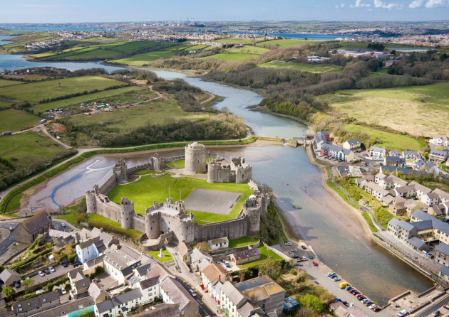 Pembroke Castle. © Crown copyright (2008) Visit Wales, all rights reserved