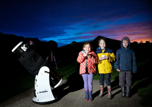Family stargazing events will be taking place at various venues in Northumberland International Dark Sky Park