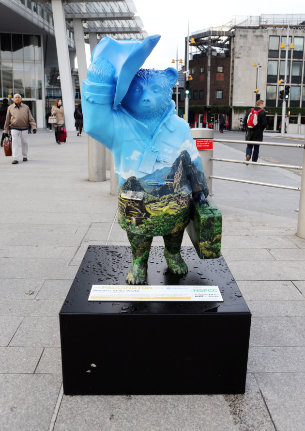 Paddington bear statues - 
