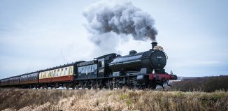 Vintage Steam Train, Yorkshire. Credit: Creative Commons