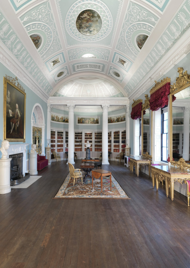The newly restored Library at Kenwood House.<br />
    COPYRIGHT; ENGLISH HERITAGE / CHARLES HOSEA