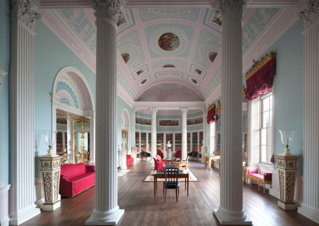 The restored library at Kenwood House COPYRIGHT: ENGLISH HERITAGE