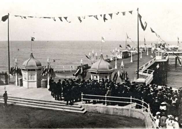Cromer Pier opening June 1910. © Cromer Reference Library