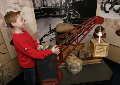 Discovery Point visitor centre has a wealth of interactive exhibits...  Image: Dundee Heritage Trust