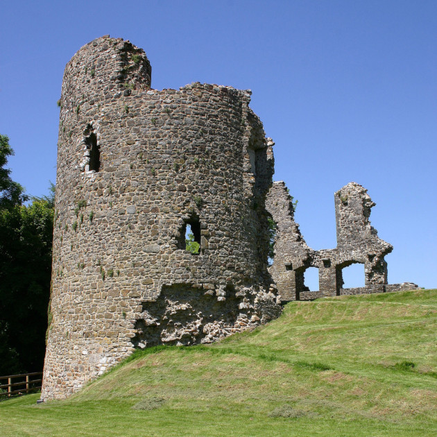 Narberth Castle. © Cadw, Welsh Assembly Government (Crown Copyright) all rights reserved.