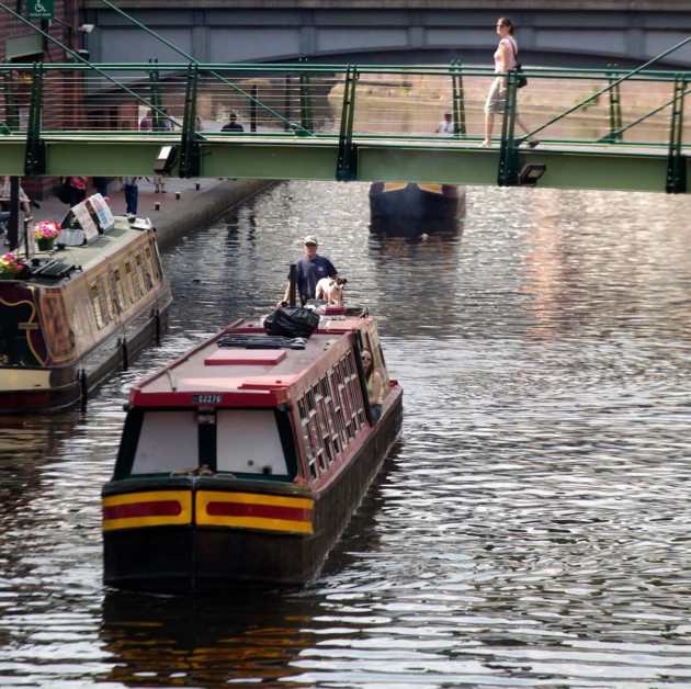 Birmingham canals. Image by Edward Moss