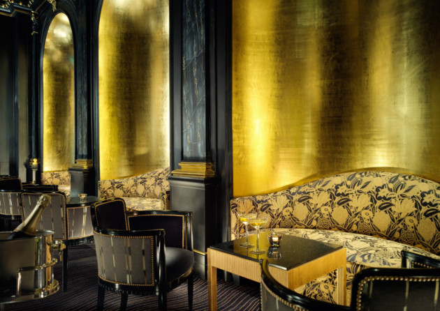The Art Deco Beaufort Bar serves a tempting range of cocktails. Photo: Savoy Archives/Fairmont Hotel