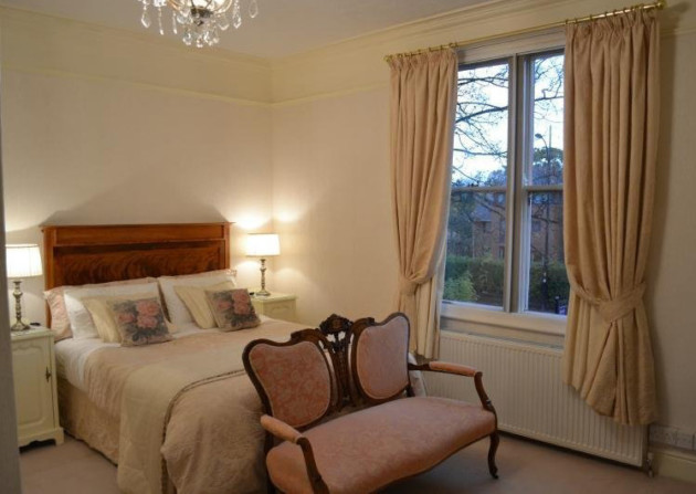 Elegantly furnished guest room at Mitchells of Chester
