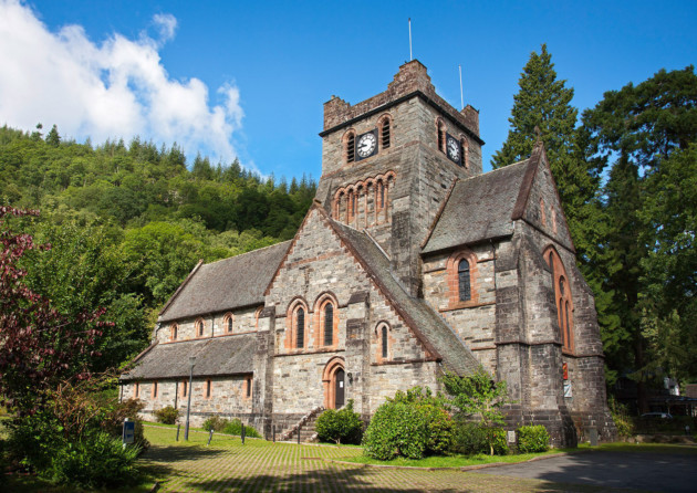 St Mary's Church, Betws-y-Coed , Crown copyright (2015) Visit Wales, all rights reserved