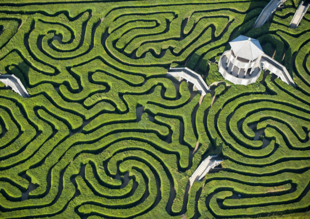 Longleat Maze. Image by Jason Hawkes