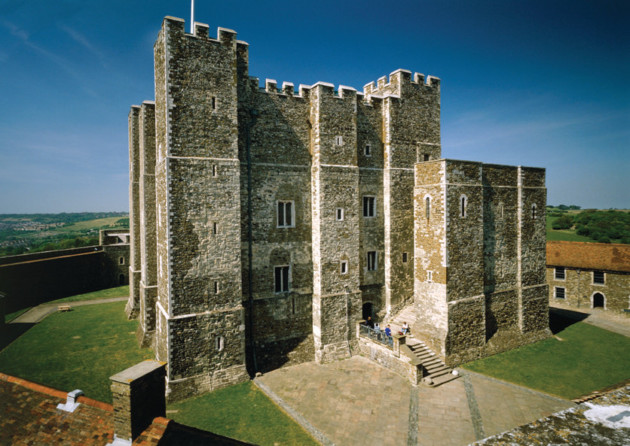 Dover Castle in Kent was used to film Anne Boleyn’s execution, which in reality took place on London's Tower Green. Photo: English Heritage Photo Library