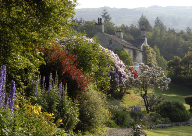 The blooming gardens of Rydal Mount, Cumbria. Photo courtesy of Rydal Mount