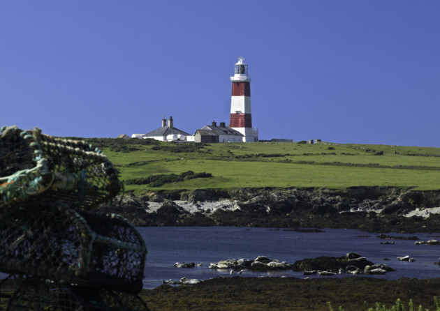 Lighthouse,<br /> Bardsey Island. © Crown copyright (2007) Visit Wales