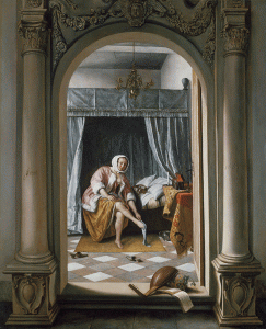 A Woman at her Toilet, 1663. Credit: Royal Collection Trust/(C) Her Majesty Queen Elizabeth II 2015