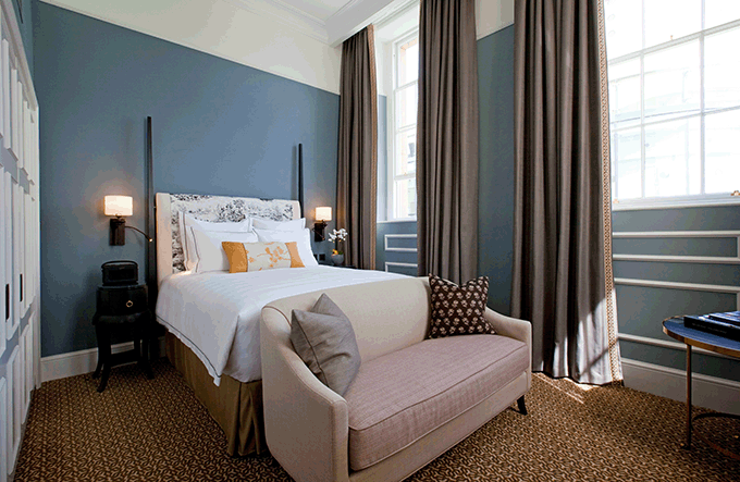 Rooms at the Gainsborough offer views over Bath Abbey. Credit: The Gainsborough 