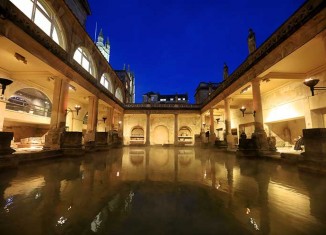 bath, roman baths