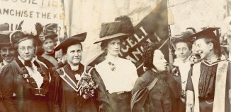 Suffragists in 1908