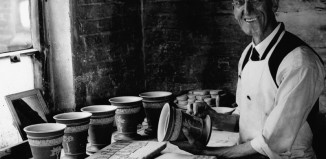 A potter at work at the Wedgwood factory in North Staffordshire. Credit: Images courtesy of Wedgwood