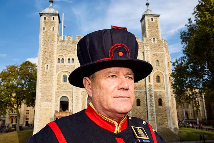 Yeoman Sergeant Jim Duncan, a Yeoman Warder or Beefeater