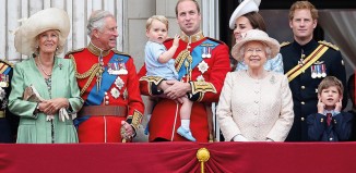 The current  Royal Family on the balcony of Buckingham Palace