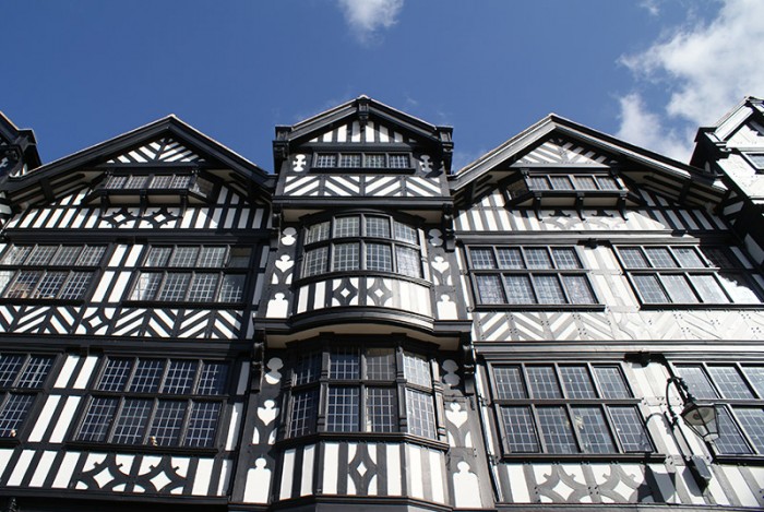 Chester's Tudor-style architecture