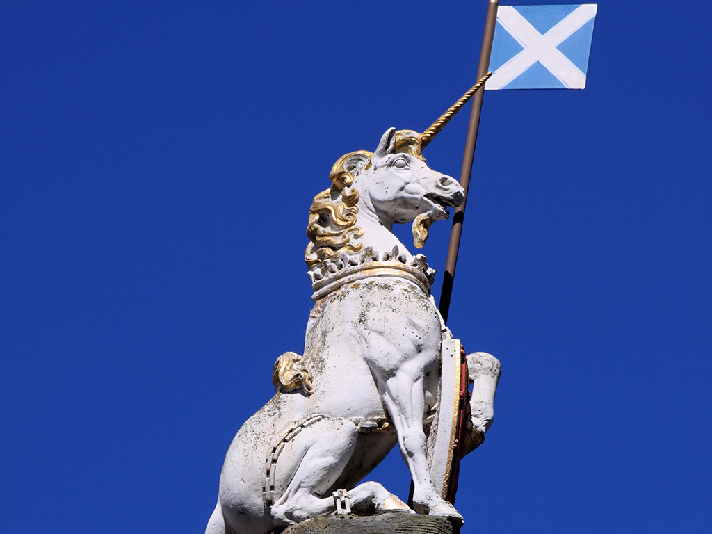 The unicorn - Scotland's unlikely national animal - Discover Britain