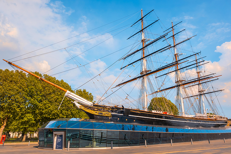 Cutty Sark The World S Only Surviving Tea Clipper Ship Discover Britain